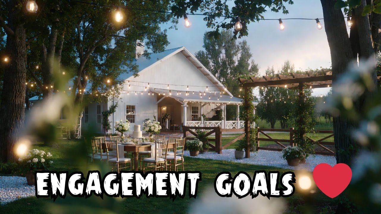 Romantic Farmhouse Engagement🤍✨ Party Decor | Elegant & Cozy Celebration Ideas