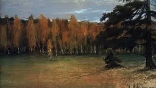 Paintings of Levitan with birds singing