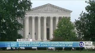 13 Action News Big Story: Student loan debt forgiveness and the U.S. Supreme Court