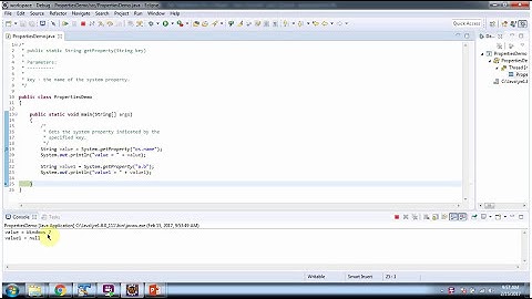 Retrieving System Property by Key Using System Class | Java Tutorial