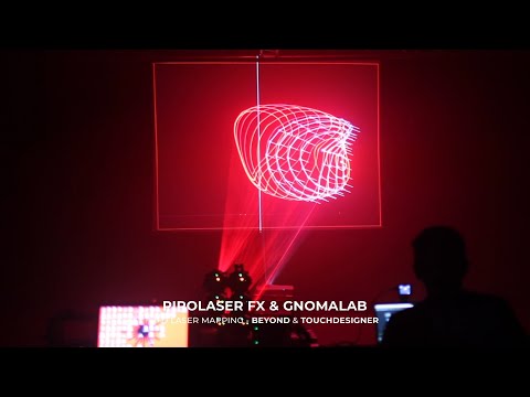 Laser & Projection Mapping Research demo 2