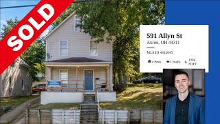 Property Sold: 591 Allyn St. Akron, OH - Dustin Purtan Real Estate