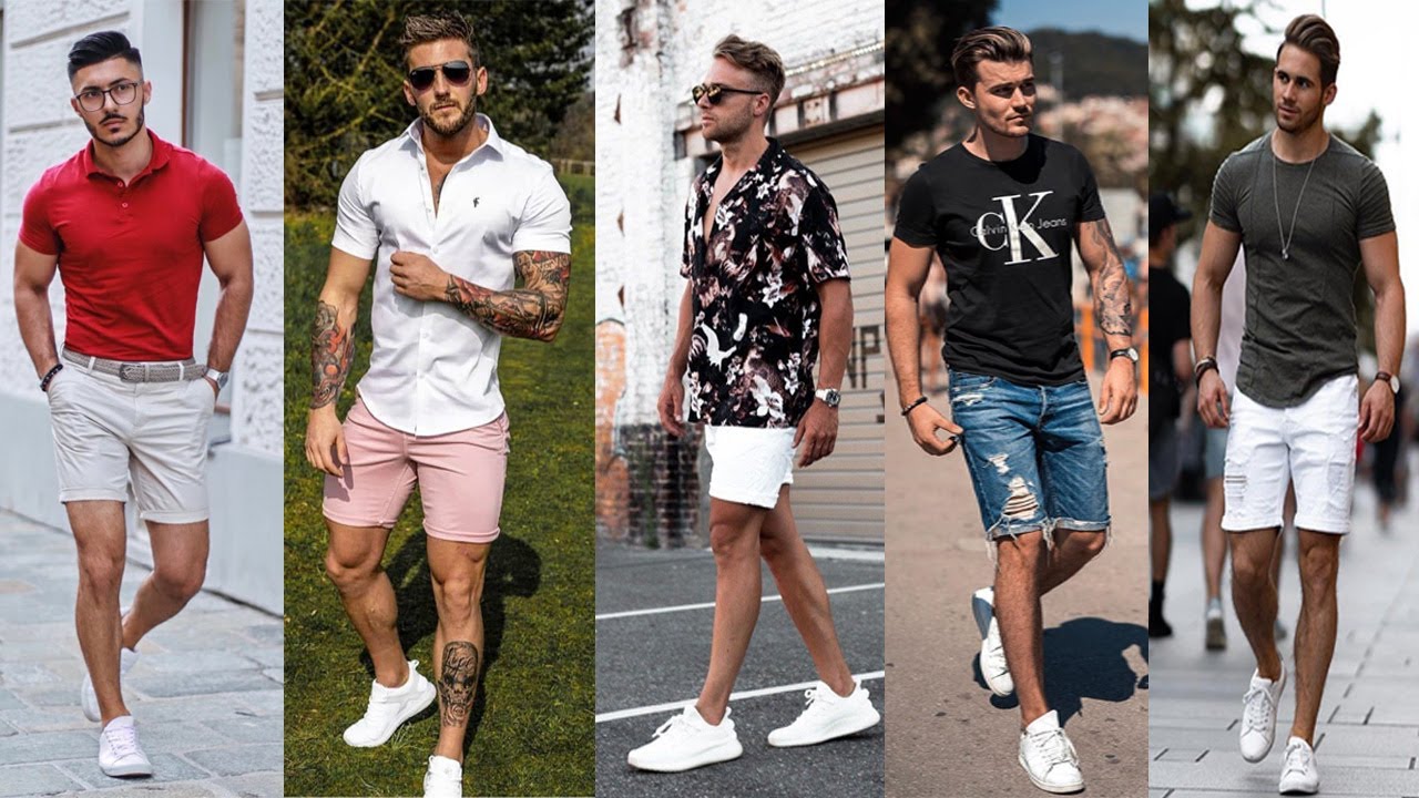 Men's Shorts Style For Summer || Latest Stylish Shorts Pant Outfits ...