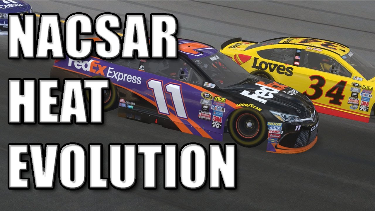 NASCAR Heat Evolution! GAMEPLAY!!