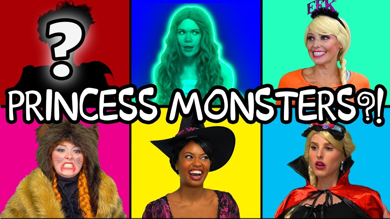 halloween 2018 ideas DISNEY PRINCESS MONSTERS (Halloween Prank by Maleficent) Totally TV