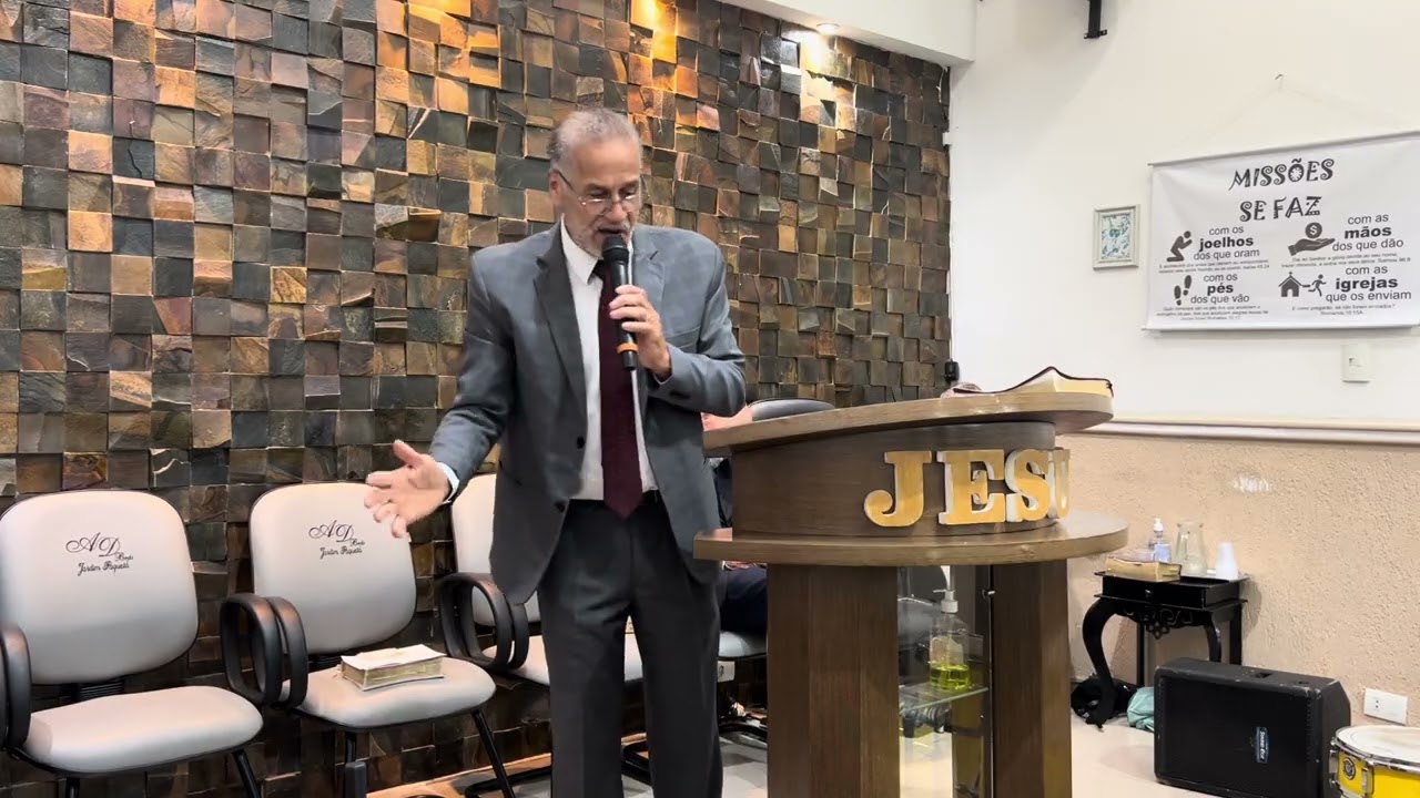 Tome uma decisão, seja forte. Pr. Natanael. Culto de Missões 04/01/26.