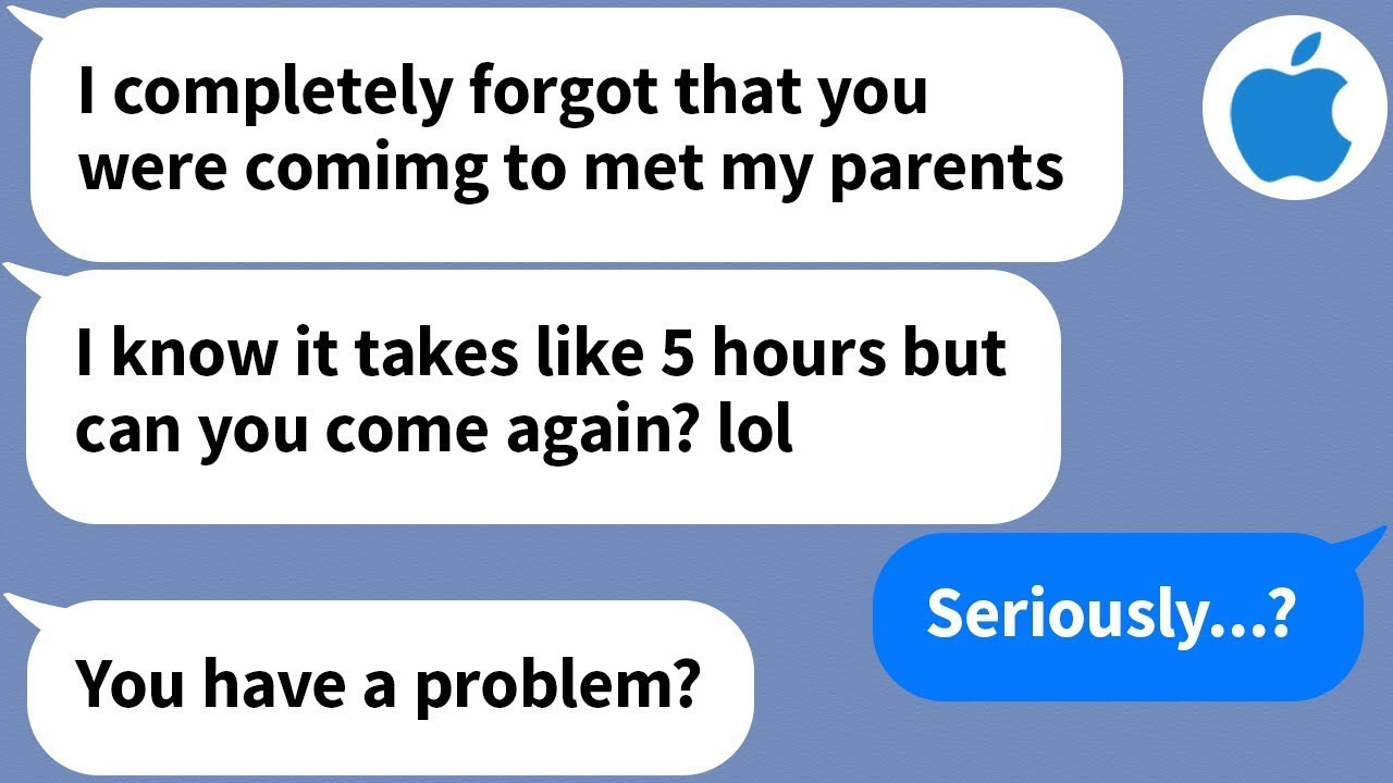 【Apple】 My fiancé stood me up and told me to ‘deal with it’...