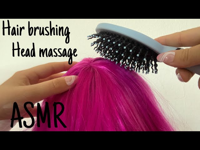 ASMR | Hair brushing and Head massage 💆🏼‍♀️