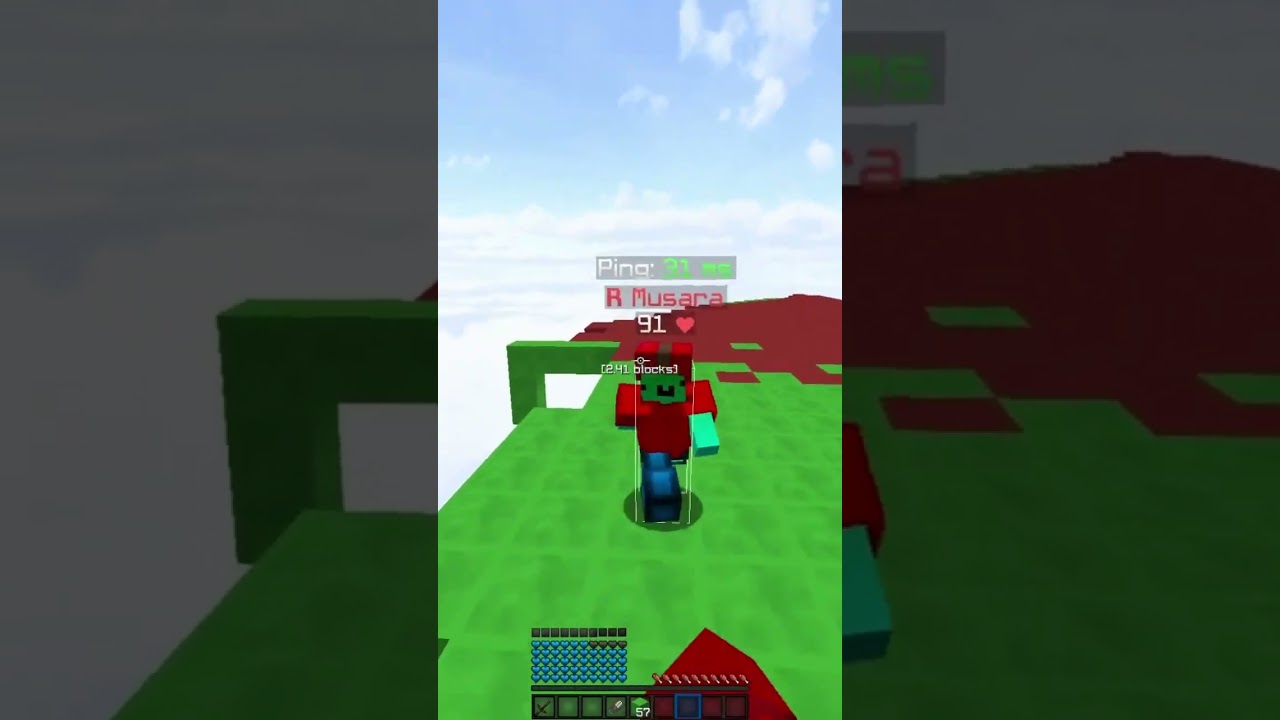 16 hit combo lock on bedwars practice 