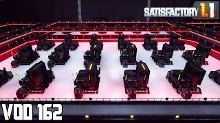 Steel &amp; Caterium Floors - Phase 5 Factory | Satisfactory 1.1 - VOD 162
