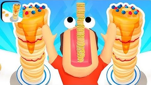 Pancake Run - All Levels Gameplay ANDROID,ios (10-12)