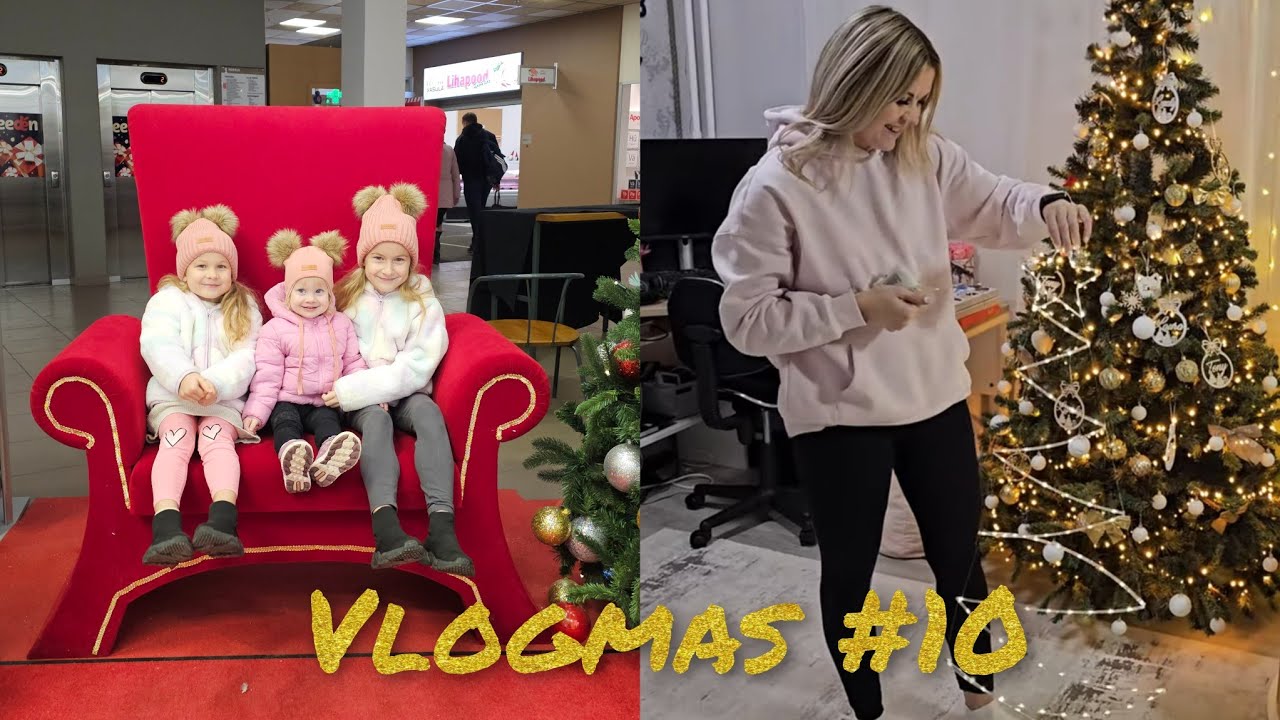 Käisime linnas shoppamas 🤭 | Vlogmas #10 🎄