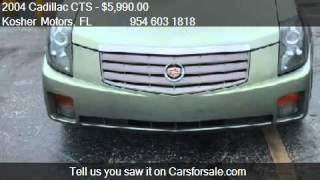 Career Overview 2004 Cadillac CTS Loaded with leather and rims! - for sale i