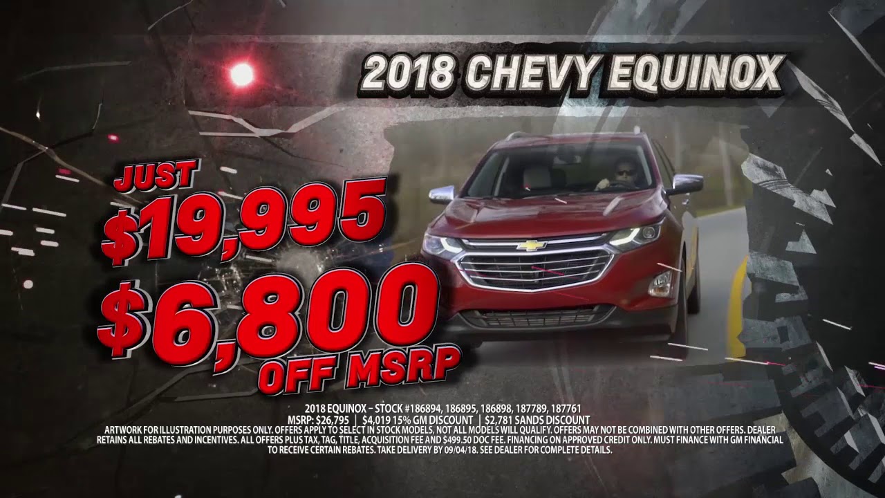 Chevrolet SUVs on Sale in Arizona at Sands Chevrolet Surprise YouTube