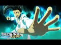 BEYBLADE BURST EVOLUTION Épisode 32: Ongeëvenaard! Driedubbel Sabel!