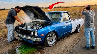 NOS DEJÓ TIRADOS la DATSUN 620 algo ANDA MAL