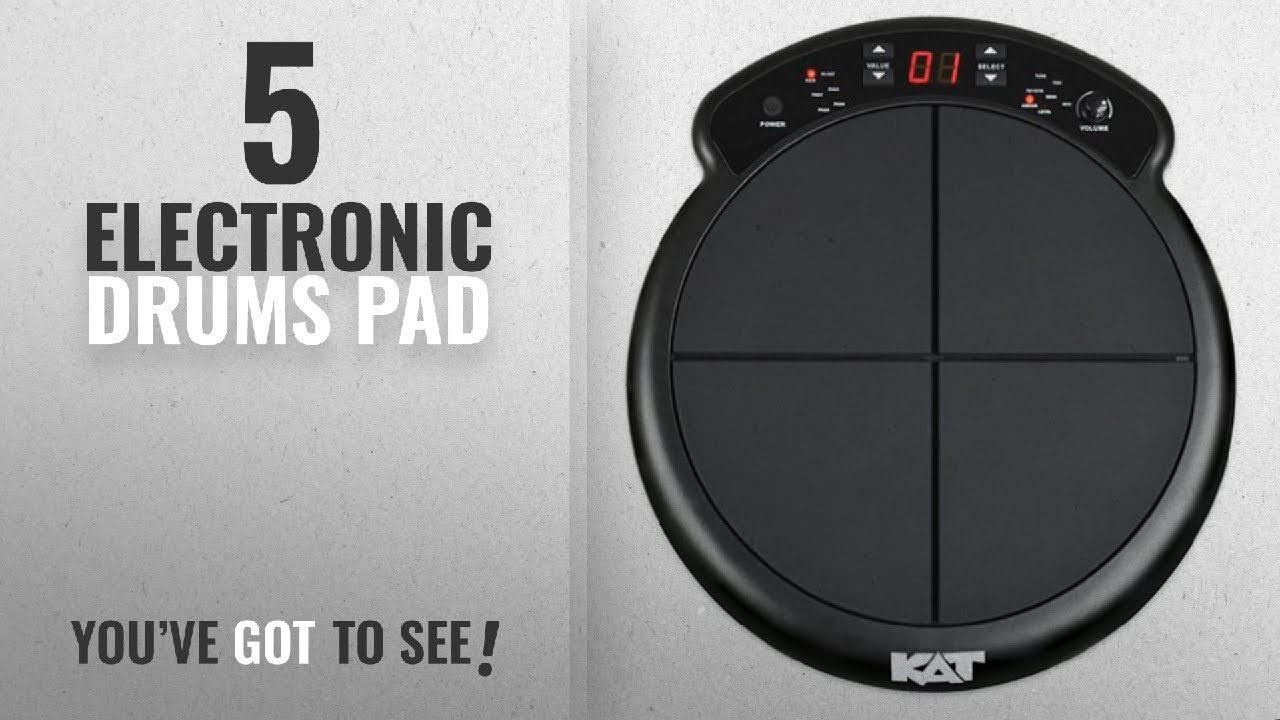 Top 10 Electronic Drums Pad [2018]: Kat Percussion KTMP1 Electronic Drum and Percussion Pad Sound