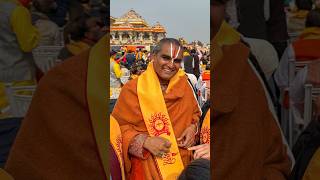 Paramahamsa Vishwananda At The Inauguration Of Ram Mandir In Ayodhya - Jai Sri Ram 🚩🚩🚩
