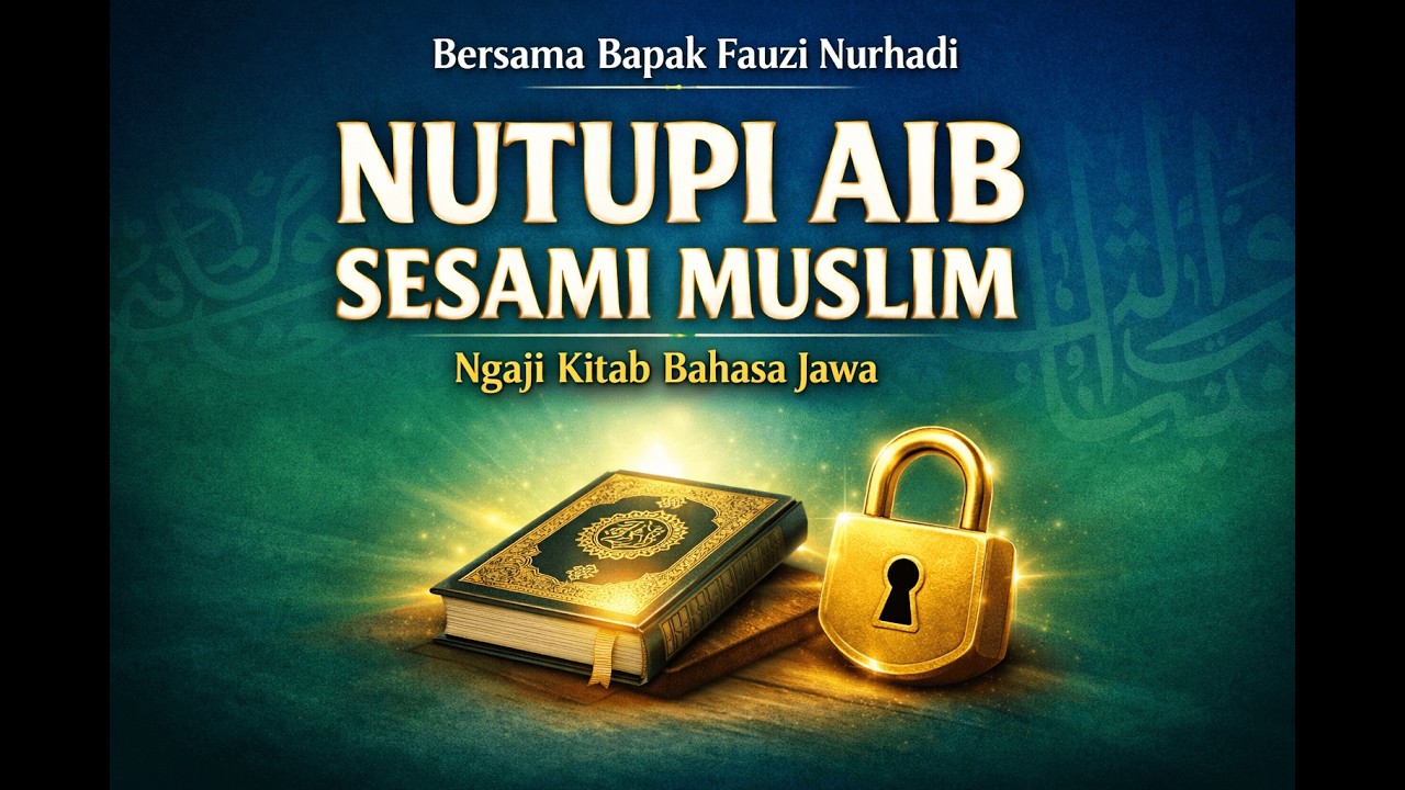 NGAJI KITAB - Keutamaan Nutupi Aib Sesami Muslim | Ngaji Kitab Jawa Terbaru
