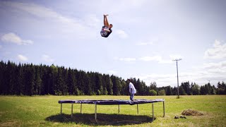 Trampoline Summer 2013 | Triple attempts, doubles landed and crazy flips