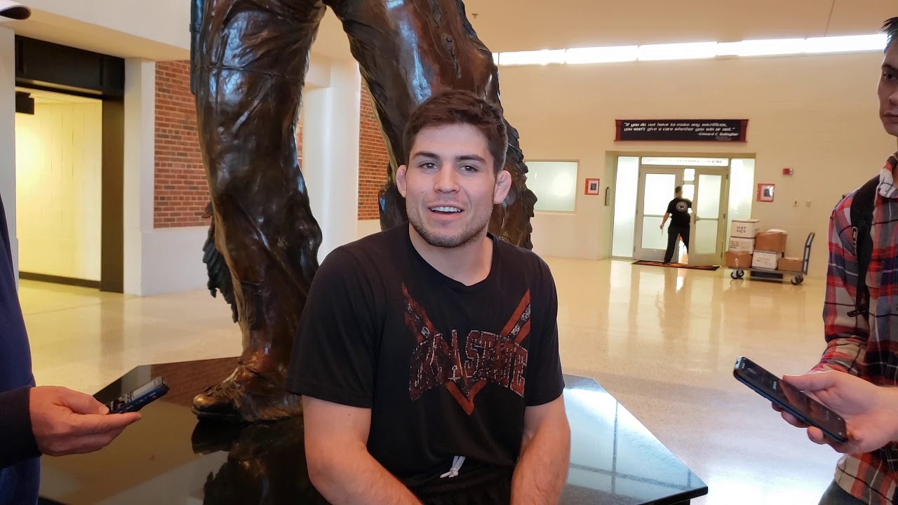 Wyatt Sheets talks with the media - March 3, 2020