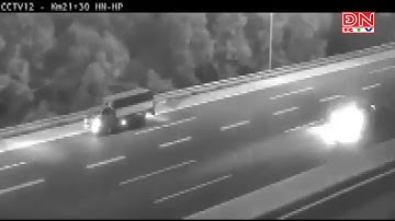 Phạt nặng ô tô đi ngược chiều trên đường cao tốc