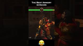 The FUNNIEST Mortal Kombat Armory Gibberish! #Shorts