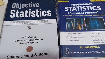 Statistics Mcq Books for ISS ,Gate ,IIT jam ,Csir net jrf , SSC exams