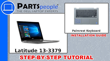 Dell Latitude 13-3379 (P69G001) Palmrest Keyboard How-To Video Tutorial