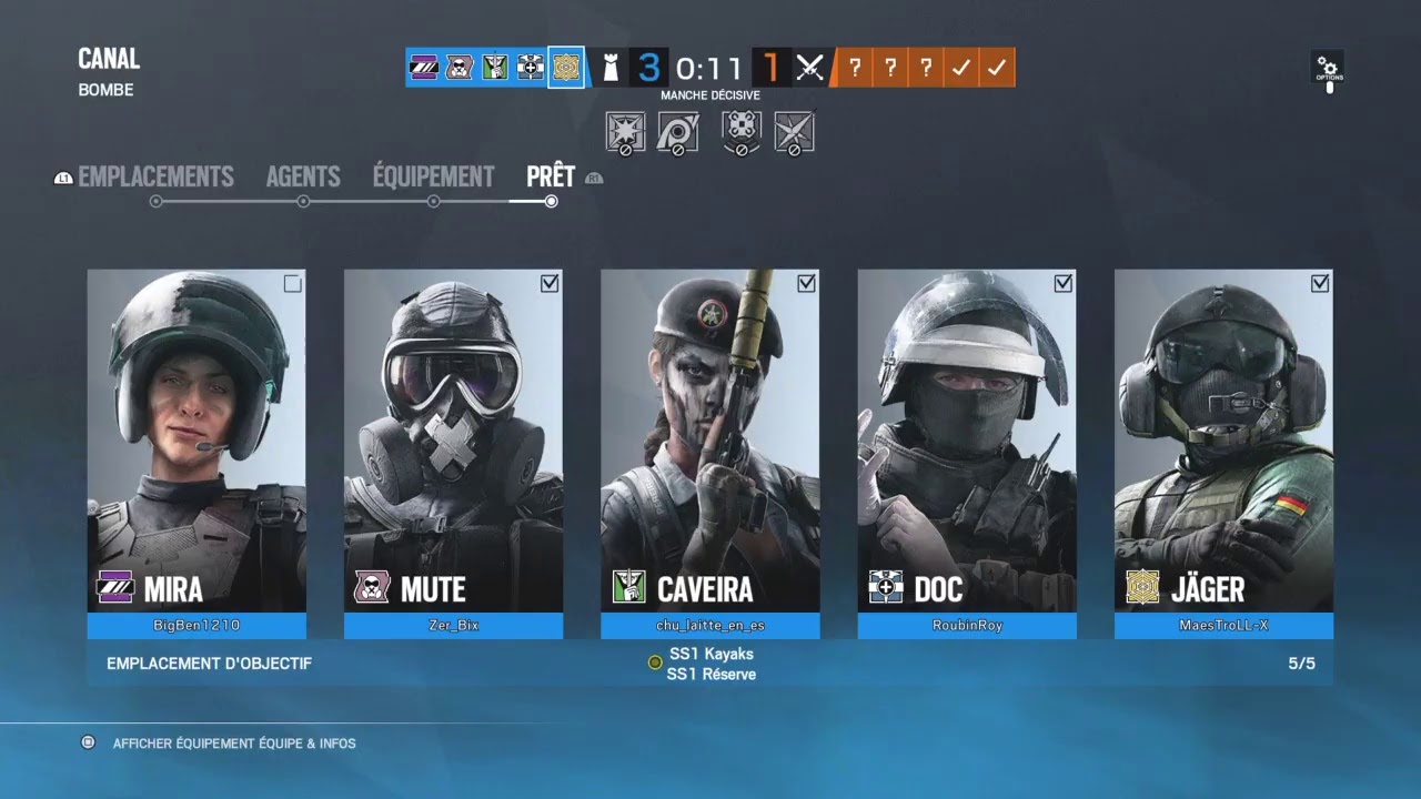 R6 chill team ace road to platine - YouTube