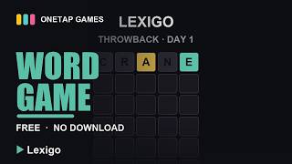 Wordle-Style Word Game — 5 Fresh Daily Puzzles Solved (Lexigo)