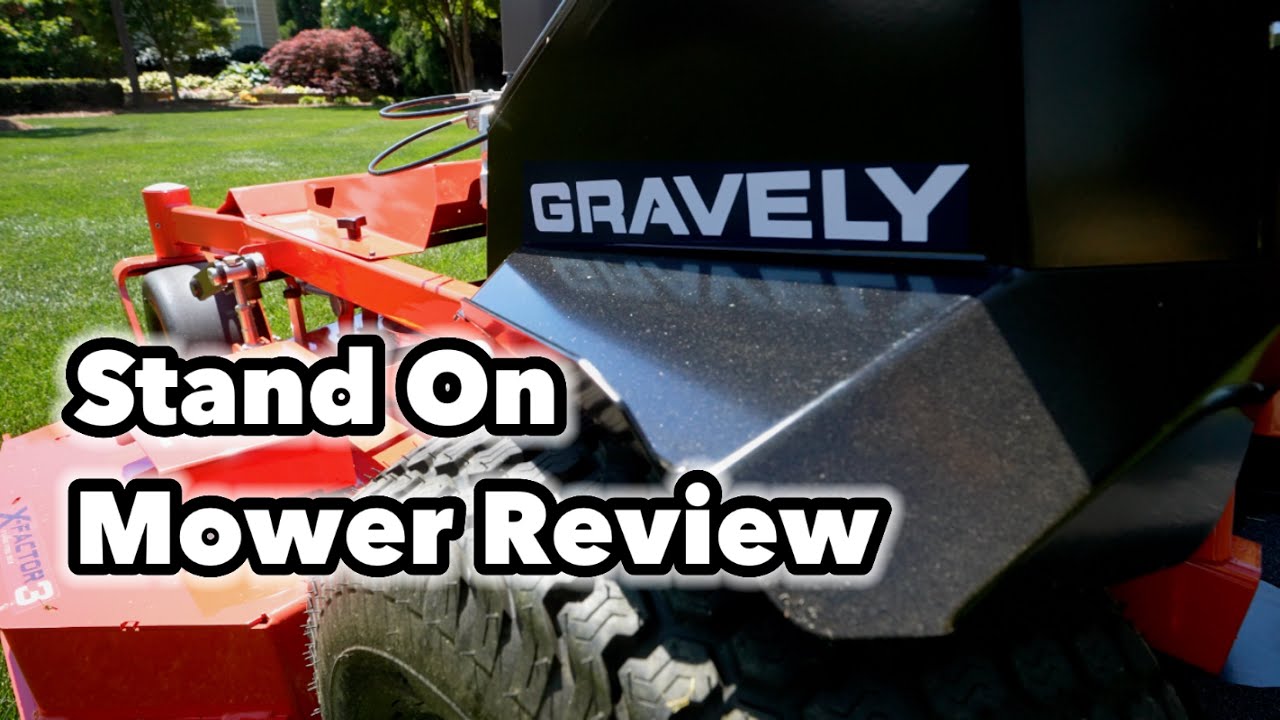 Gravely Stand On Mower GCI Turf MowDown ShowDown Review