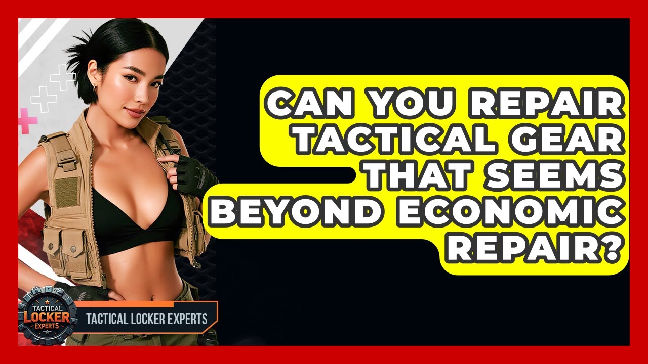 Can You Repair Tactical Gear That Seems Beyond Economic Repair? - Tactical Locker Experts