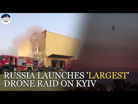 Ukraine crisis: 'Largest' Russian drone strikes launched on Kyiv on foundation anniversary day Episode cover