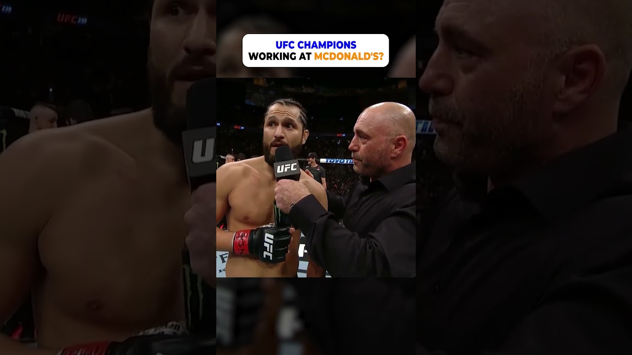 UFC Champions Have To Work At McDonald's To Survive🤯
