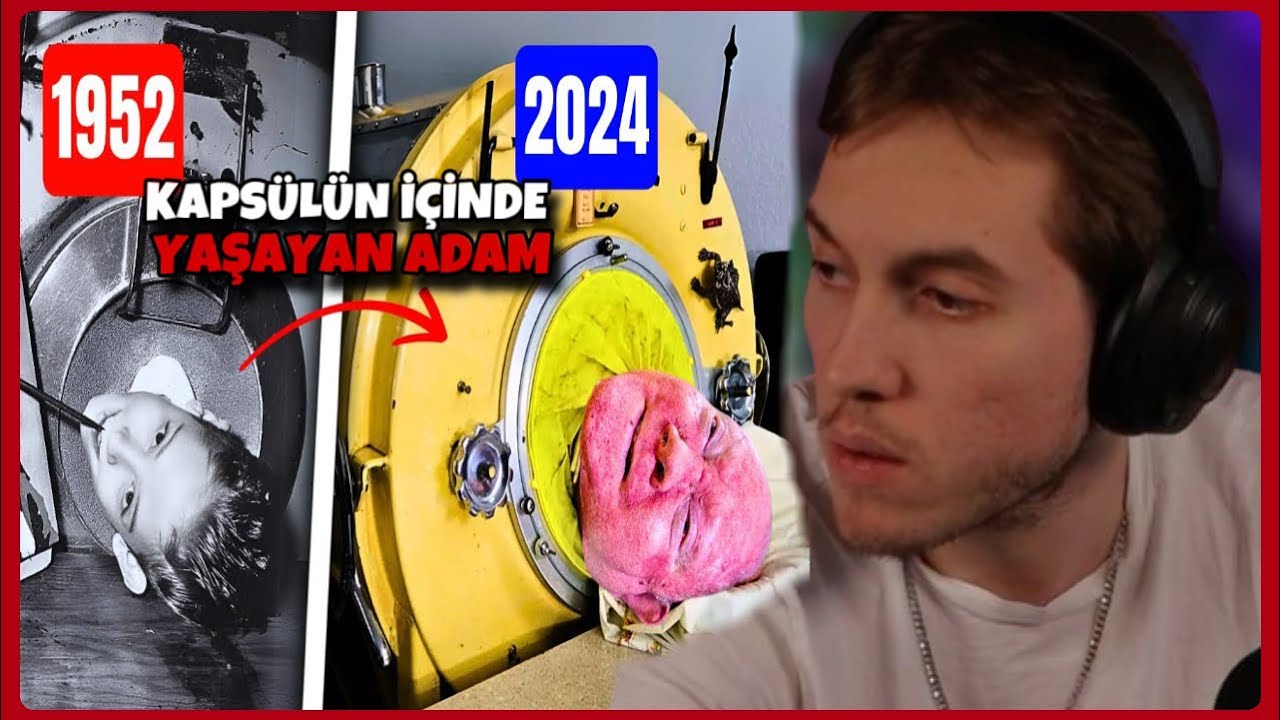 RRaenee - 72 Yıl Boyunca Metal Bir Kapsülün İçinde Yaşayan Adam İZLİYOR! (