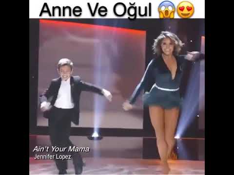 Jennifer Lopez ve Oğlu muhteşem dans gösterisi.