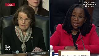 WATCH: Abortion rulings Roe and Casey ‘are the settled law,’ Jackson says