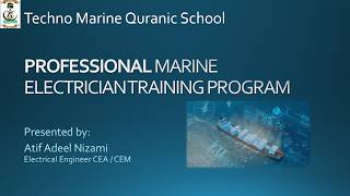 Marine Electrical Training Course | Lecture 1: Introduction &amp; Safety | Urdu/Hindi-Atif Adeel Nizami