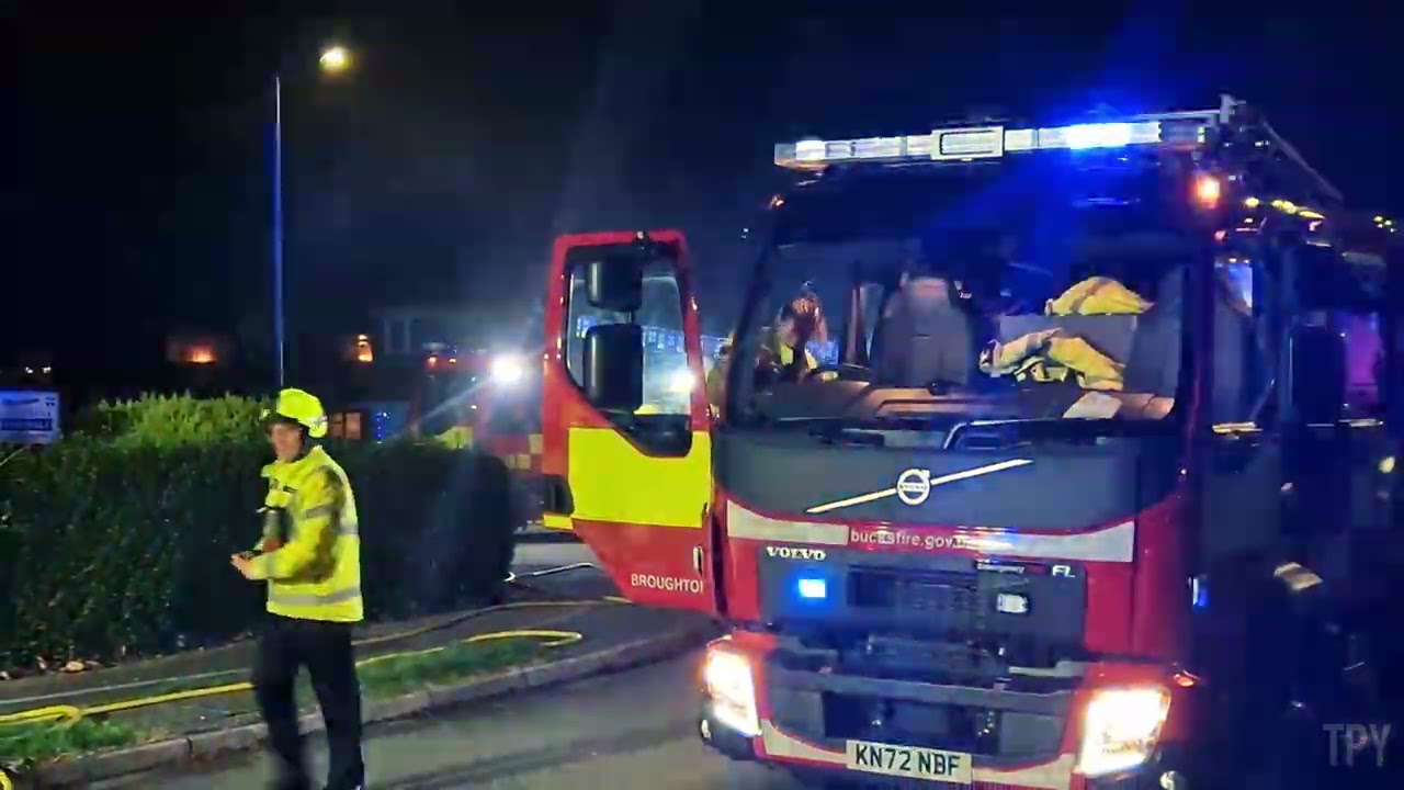 Milton keynes House Fire | Fire Service Rescue House from Total Destruction