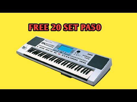 Free 20 Style KORG Pa50 SD-pa50 Emulator