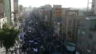 Protests in Iran expose tensions