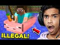 Minecraft but its illegal
