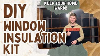 Diy Insulating Old Windows The Easy Way Duck Window Insulation Kit On Old Drafty Windows