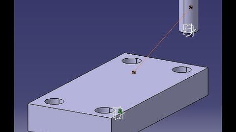 CATIA CAD. Managing assembly constraints