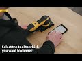 How to connect Mirka® DEOS Electric Sanders to the myMirka® app