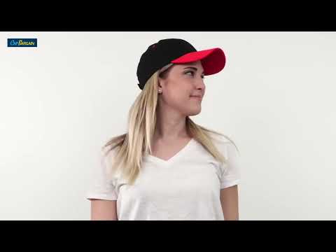 OTTO 19-768 Baseball Cap: 6-Panel Cotton Twill Low Profile | Blank & Custom at CapBargain