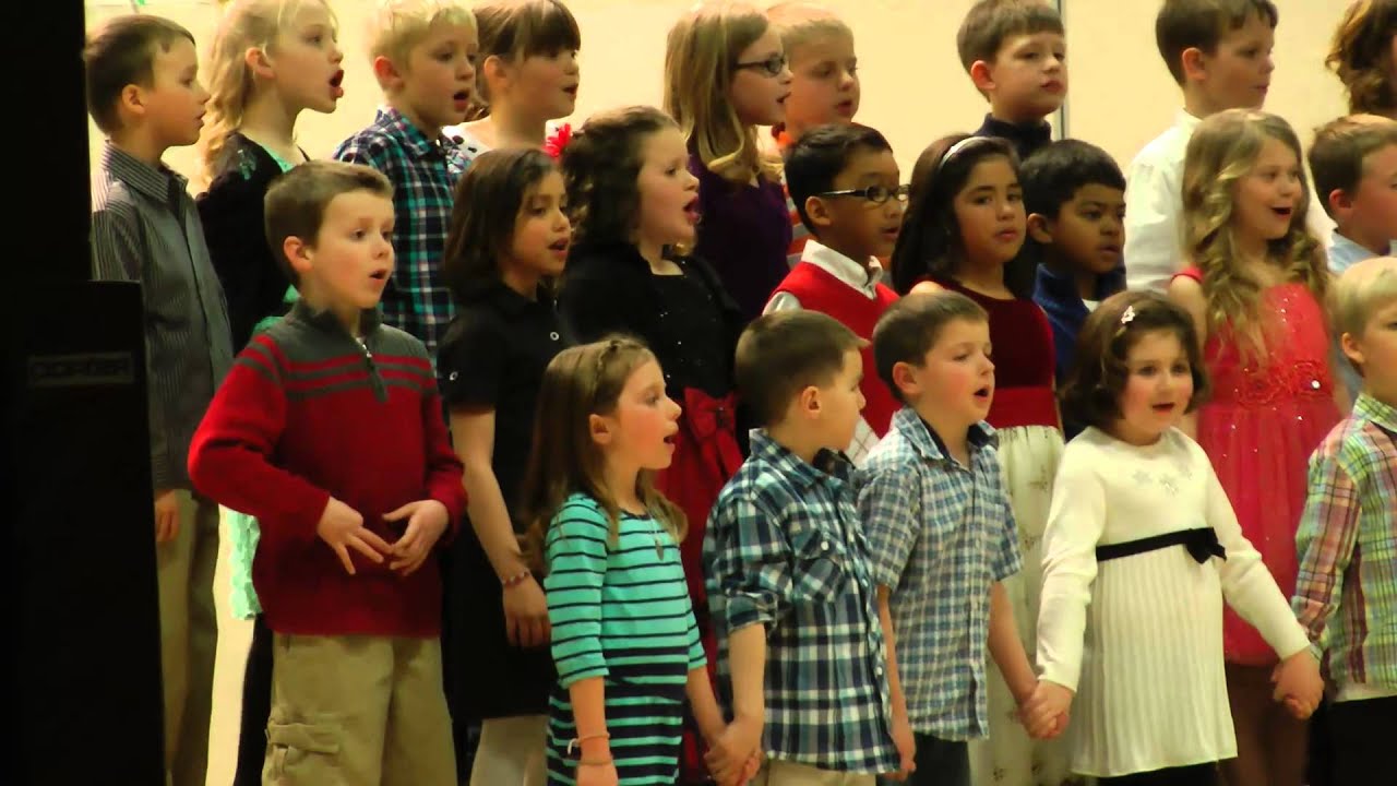 Deerfield Elementary Spring Program 2013 1st Grade YouTube