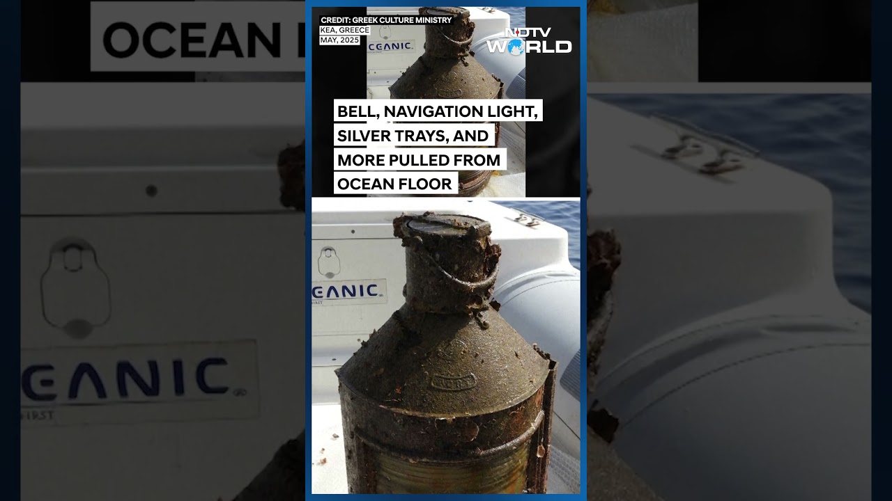 Titanic History | Divers Recover Artifacts From Titanic's Sister Ship Britannic For The First Time