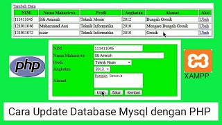 PHP MySQL CRUD - How to Update MySQL Database with PHP (2021)
